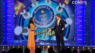 Guinness World Records Ab India Todega   7th May 2011 pt 1 clip0