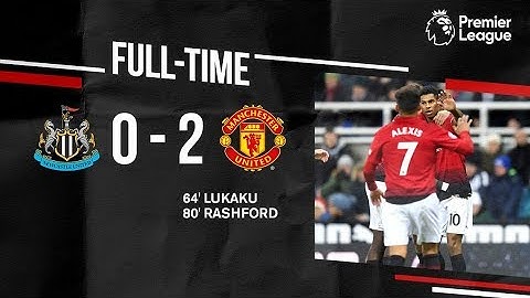 Newcastle vs Manchester United 0 2