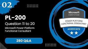 PL 200 Exam Q&A #2 - Microsoft Power Platform Functional Consultant