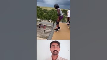 My very first drop in at Mount Trashmore 13ft vert ramp... #trending #shorts  #reactionvideo