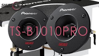 Pioneer TS - B1010PRO, рупорные твитеры разработанные специально для России для громкого повседнева