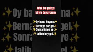 Artık Bu Şarkıyı Böyle Duyuyorum Şfet