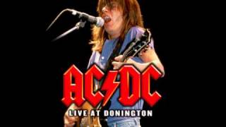 AC/DC - High Voltage Live backing track (rhythm guitar) chords