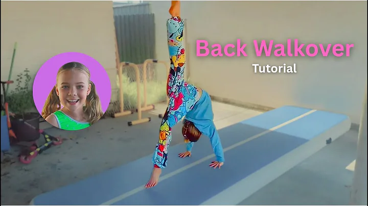 💥How to Do a Back Walkover | Gymnastics & Cheerleading Tutorial for Beginners 💥