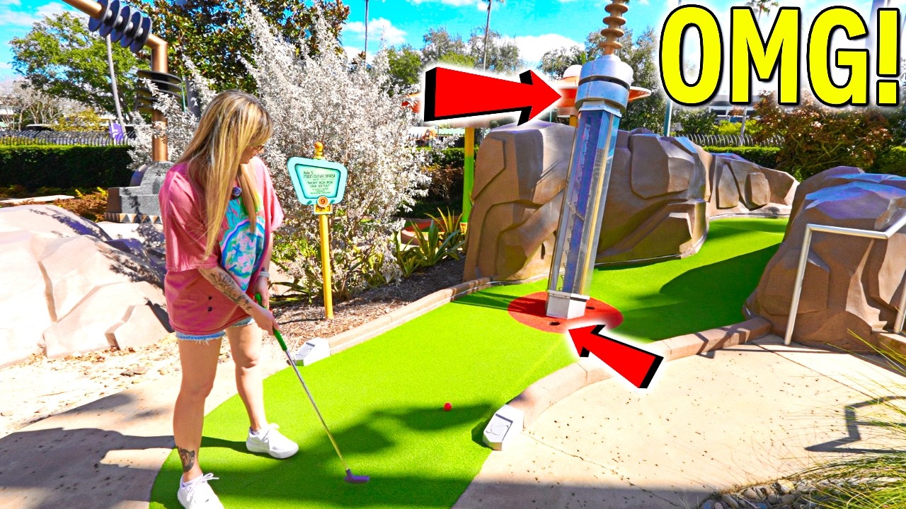 Must Play ONE OF A KIND Mini Golf Course!