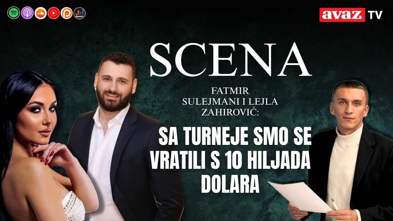 Fatmir Sulejmani i Lejla Zahirović: Sa turneje smo se vratili s 10 hiljada dolara