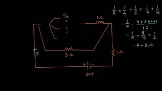 Example: Analyzing a more complex resistor circuit