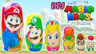 Super Mario Bros THE MOVIE! DIY How To Make Nesting Dolls image
