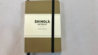 The small, soft linen Shinola pocket notebook from Michigan screenshot 2