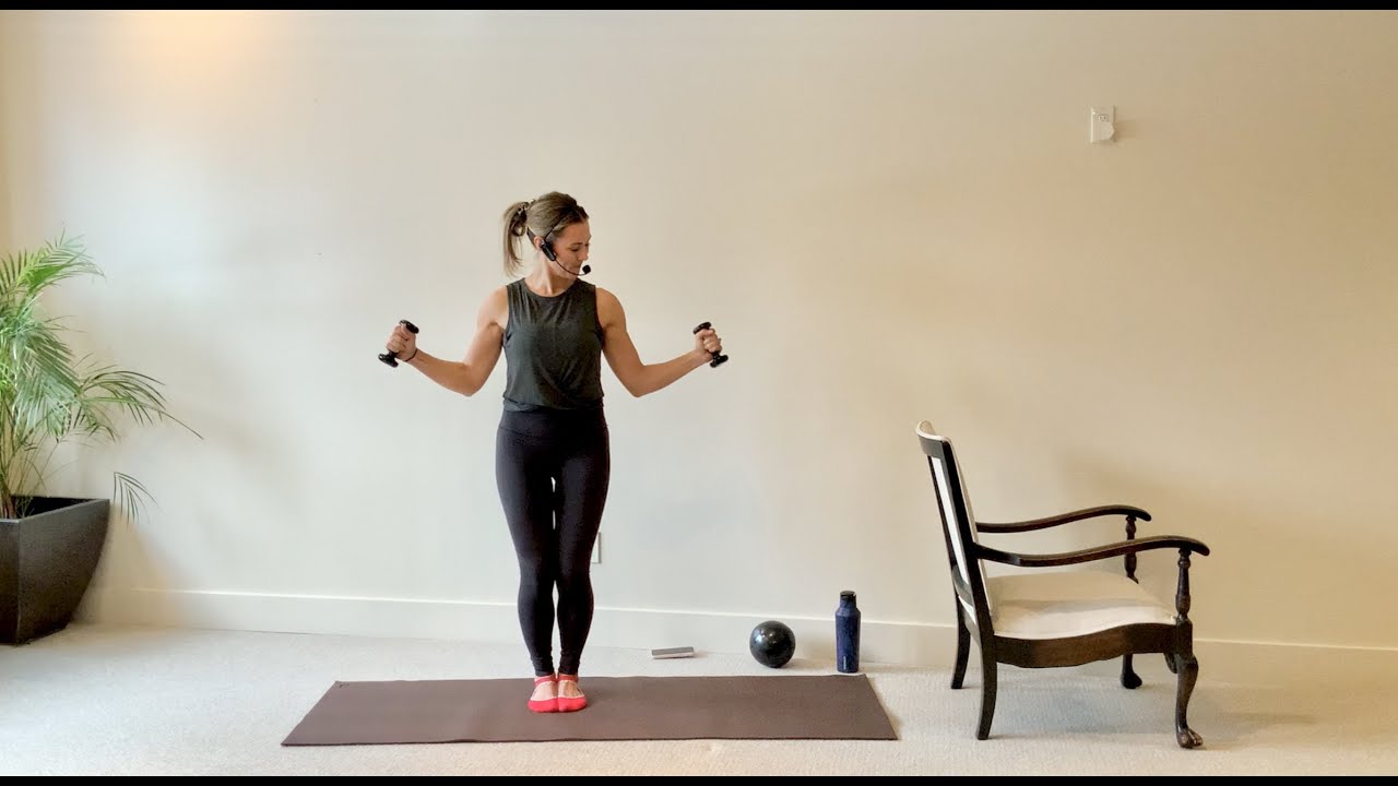 Barre Basics Props hand weights, ball YouTube