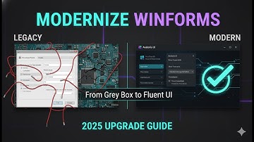 How to Modernize Your Legacy WinForms App in 2025 No Full Rewrite!