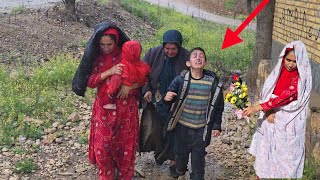 The Scattering Of Shahla And Her Children By The Grandchildren Of Her 90-Year-Old Fiance In The Rain