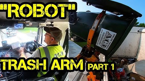 How To Drive Automated Trash Truck P.1