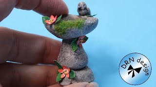 A Bird Bath For The Dollhouse