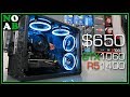 Building a $650 Gaming PC (Ryzen 5 1400 + GTX 1060, Mixed New/Used Parts)