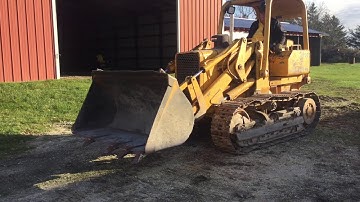 John Deere 455E Crawler loader