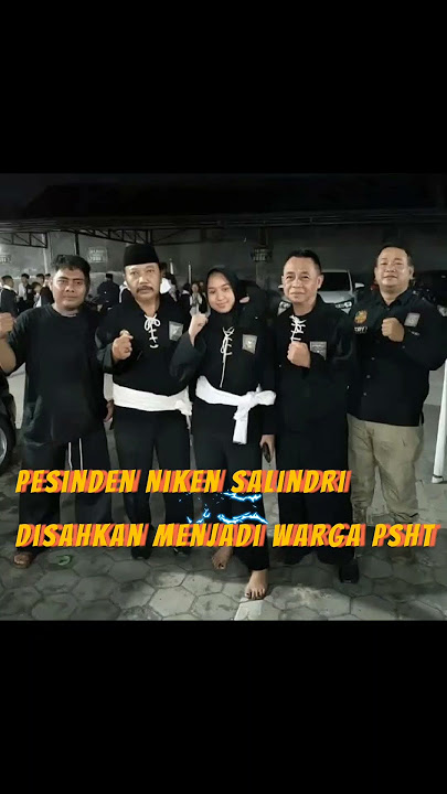 Pesinden NIKEN SALINDRI disahkan menjadi Warga PSHT.#pshtpusatmadiun #nikensalindri #chanelsbk