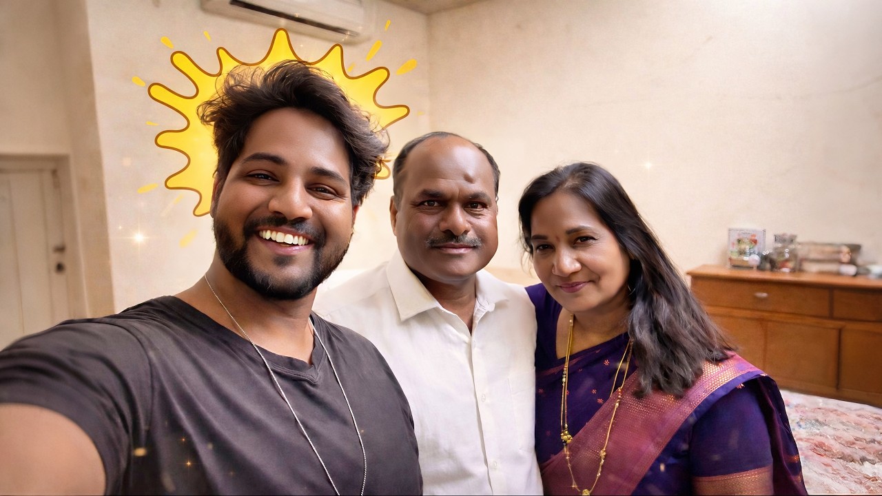 Finally Mummy Papa भेटायला आले 😍