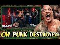 THE ROCK breaks silence after CM PUNK REFUSES to APOLOGIZE final boss DESTROYS CM Punk!