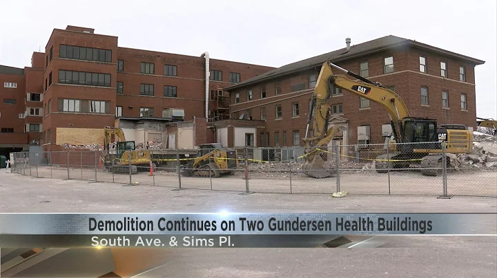 Demolition continues on two Gundersen Health buildings