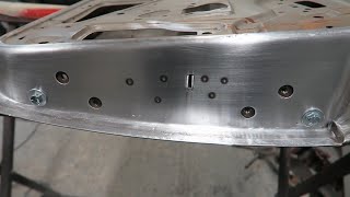 Tig butt welding thin sheet steel car bodywork getting started part 3 Tips and Tricks #41 Rtech