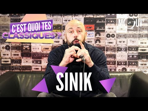 Youtube: SINIK : C’est quoi tes classiques ?