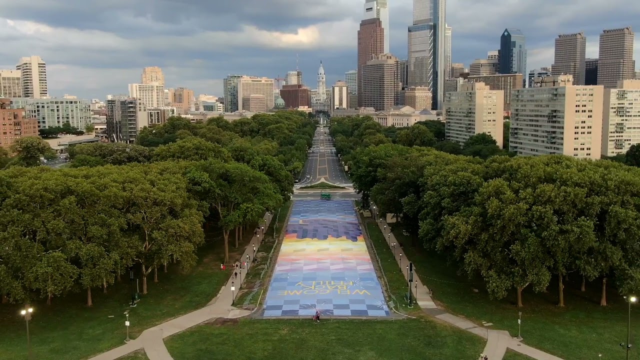 Benjamin Franklin Parkway Timelapse- Philadelphia 2021