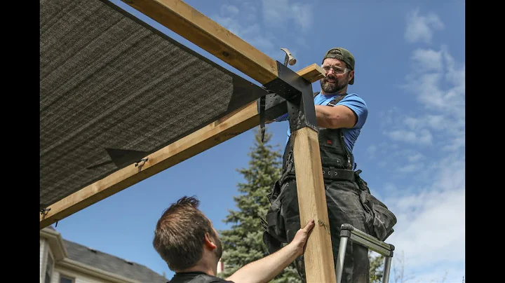 Here’s How to Build a Pergola in One Hour
