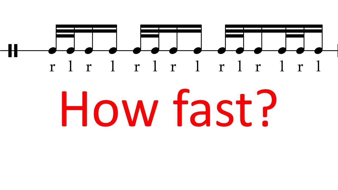 How fast can you play chug with hertas?