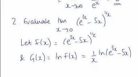 Evaluation of limits using L