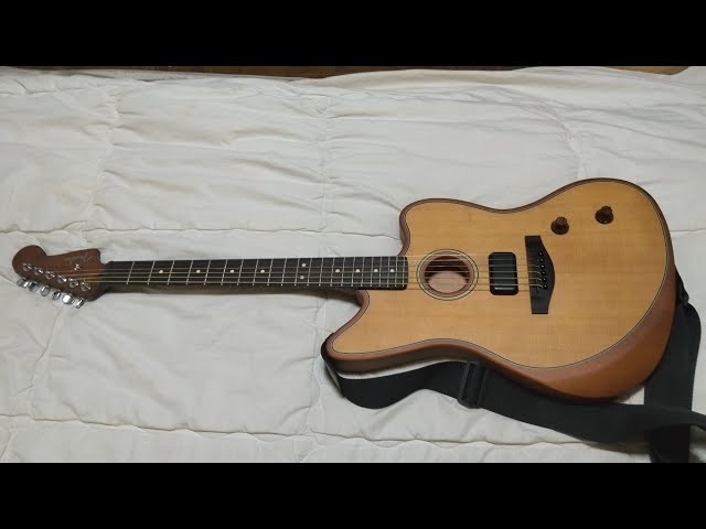 Fender Acoustasonic Standard Jazzmaster レビュー byヤマエル