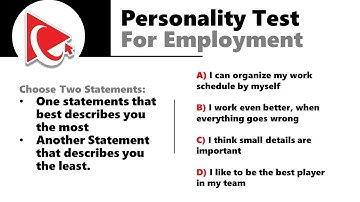 Hoe je slaagt voor een persoonlijkheidstest voor een baan - vragen en antwoorden met oplossingen