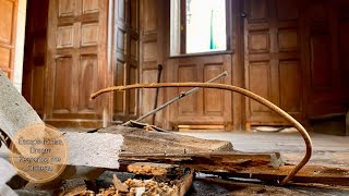 REMOVING the château Woodwork | DUST & DESTRUCTION. Ep 83