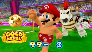 Mario and sonic at the olympic games 2012 Football Outfit Mario Boxers