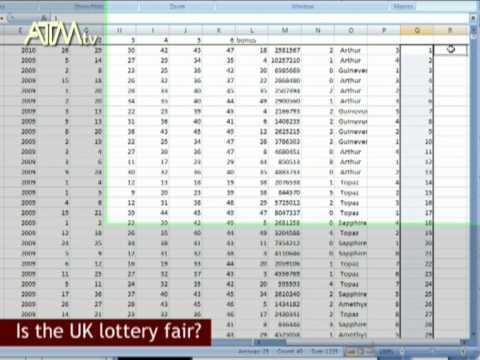 Pa Lottery Frequency Chart