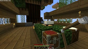 Minecraft Treehouse: The Rebuilding w/ Creatures #28