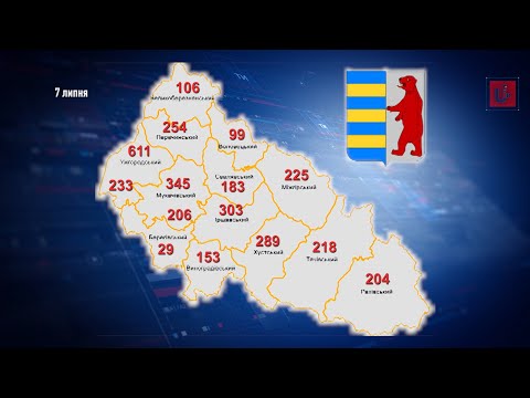 Спалах коронавірусу фіксують на Міжгірщині: за добу +24.На Закарпатті від ускладнень померли 6 людей