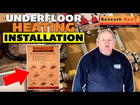 HOW TO INSTALL UNDERFLOOR HEATING - Timber Floor - Plate System