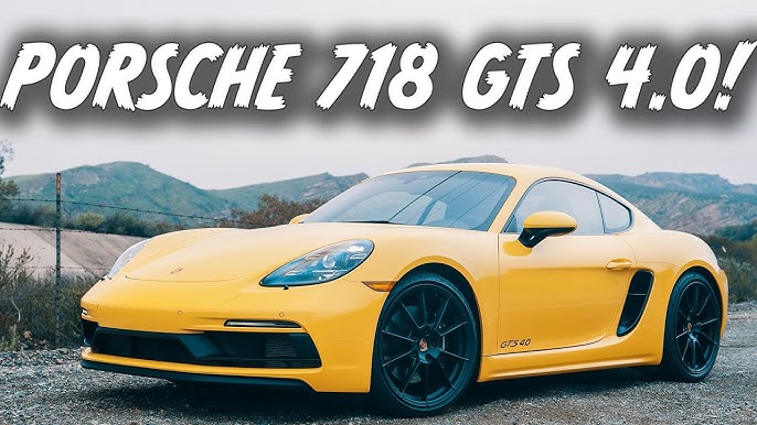 The 2021 Porsche 718 Cayman GTS 4.0 is a Flat-Six Symphony for an