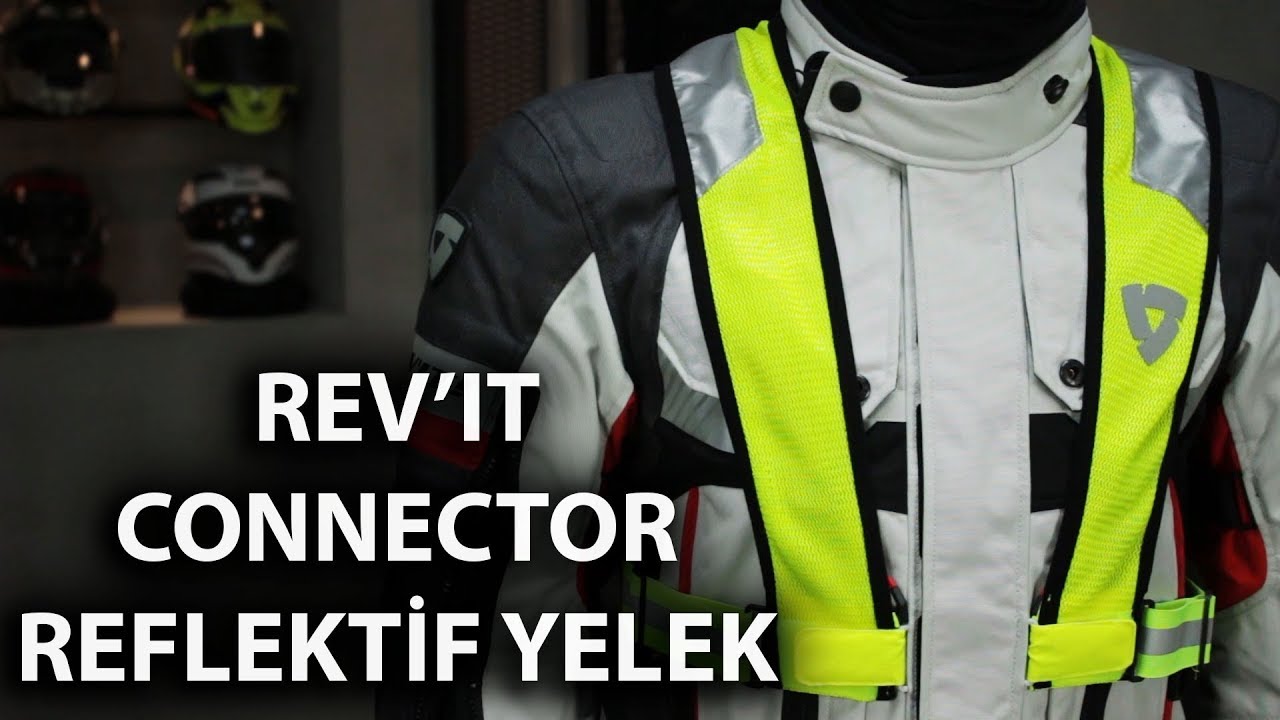 REV'IT! Connector Reflektif Yelek ( Özen Tv ) - YouTube