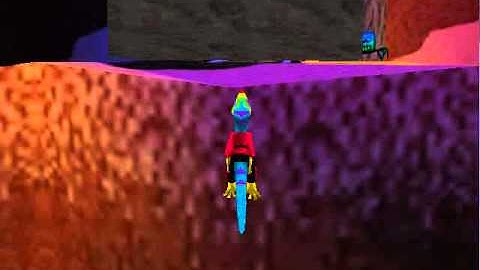 Gex 3 - Early bonus stage in Western Station lobby