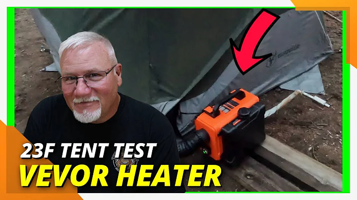 VEVOR Diesel Heater Keeps My Tent Warm in 20 Degree Weather!