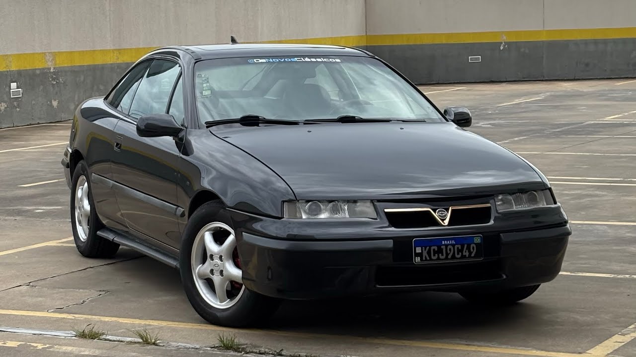 General Motors Chevrolet calibra 1995 um carro cheio de nostalgia,tecnologia sucesso do anos 90 !