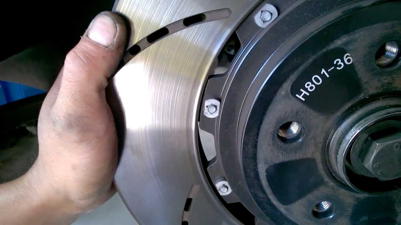 RacingBrake Golf R32 Loose Rotor Bolts - YouTube