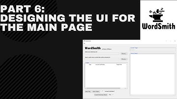 Python GUI (Tkinter) Tutorial: Password Cracker - Part 6 - Designing the User Interface (Main Page)