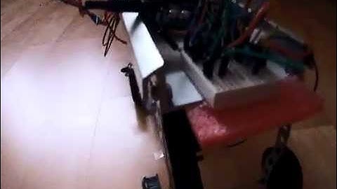 Arduino/Freeduino, URM37, Servo, DC motor and h-bridge