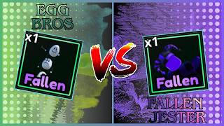 Eggbros VS Fallen Jester | Who is better in IDLE DEFENSE? screenshot 2