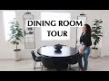 RESTORATION HARDWARE INSPIRED DINING ROOM TOUR | HOME TOUR SERIES