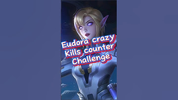 EUDORA mobile legends kills counter ⚡️ #mobilelegends #mlbb #shorts #shortsvideo #shortvideos #fyp