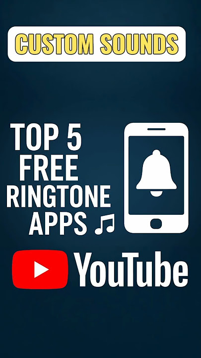 Top 5 Free Ringtone Apps for Android & iPhone #RingtoneApps #FreeRingtones #MobileApps #TechTips